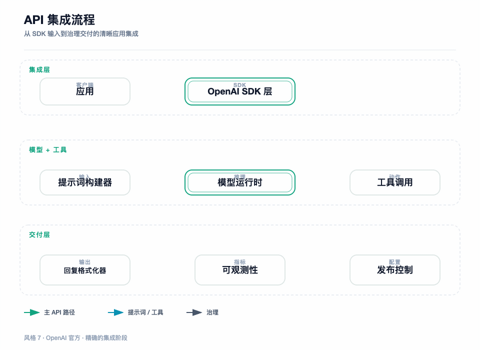 风格 7:OpenAI Official,API 集成流程